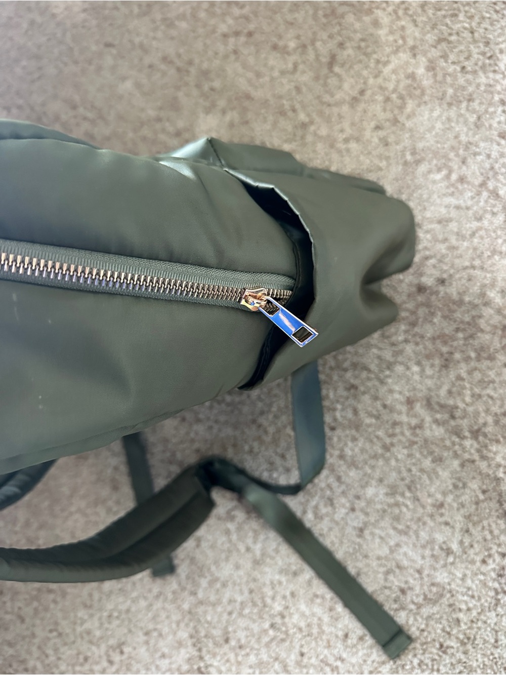 Olive Green Everyday Backpack - Picture 5 of 7